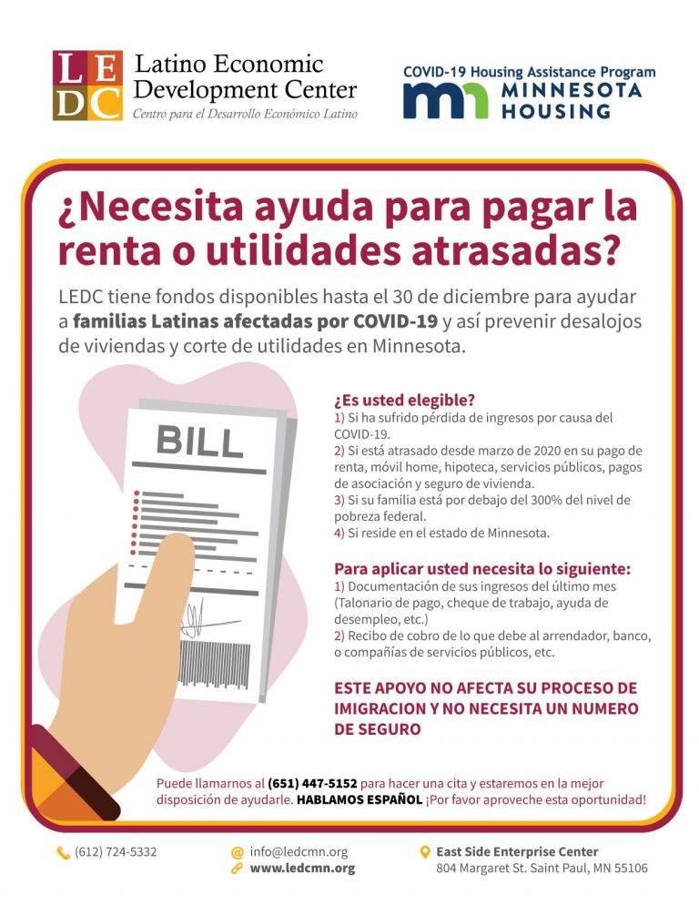 ¿Necesita ayuda para pagar la renta o utilidades atrasadas? Latino